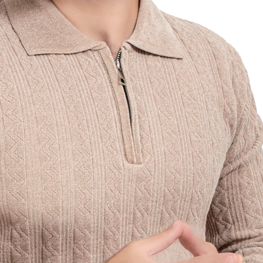 25WM-59-4-415-بلوفر قطيفه بولو