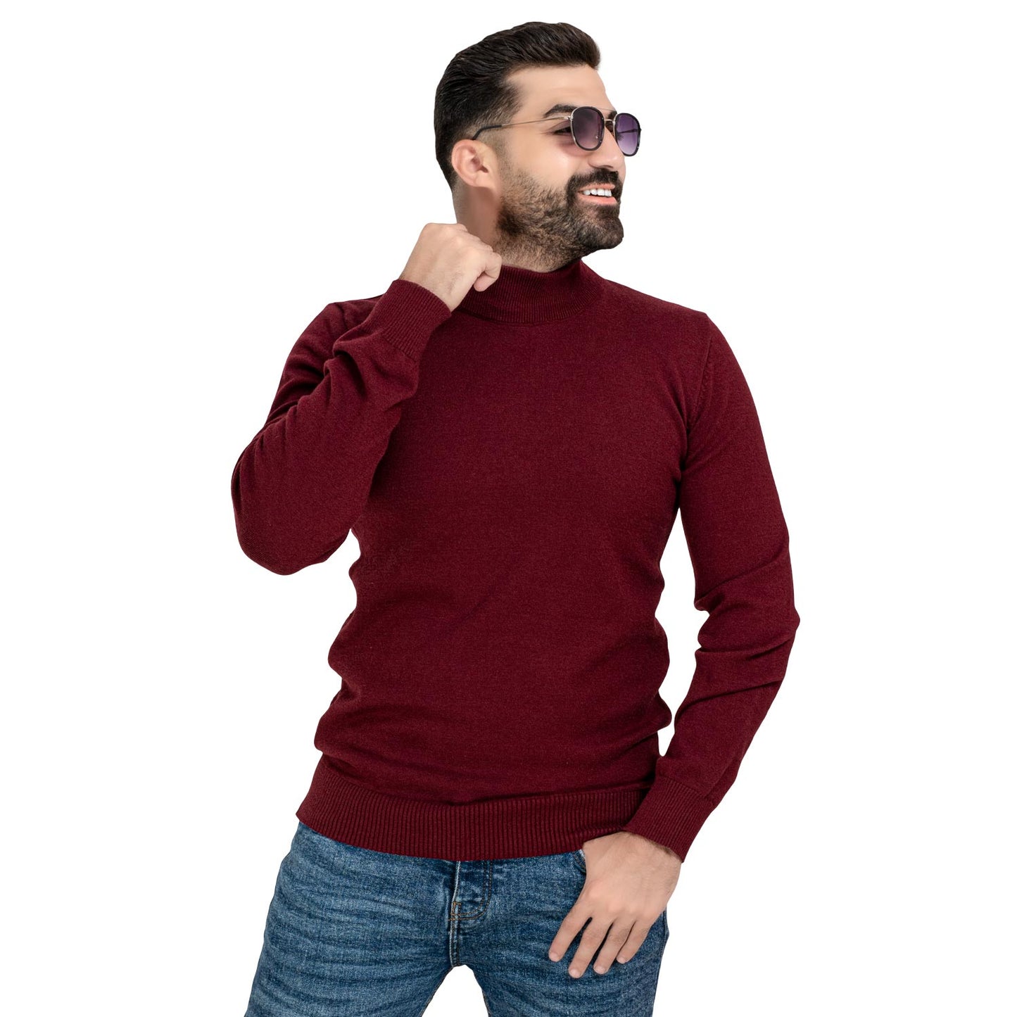 25WM-25-4-103-هاف كول صوف ساده