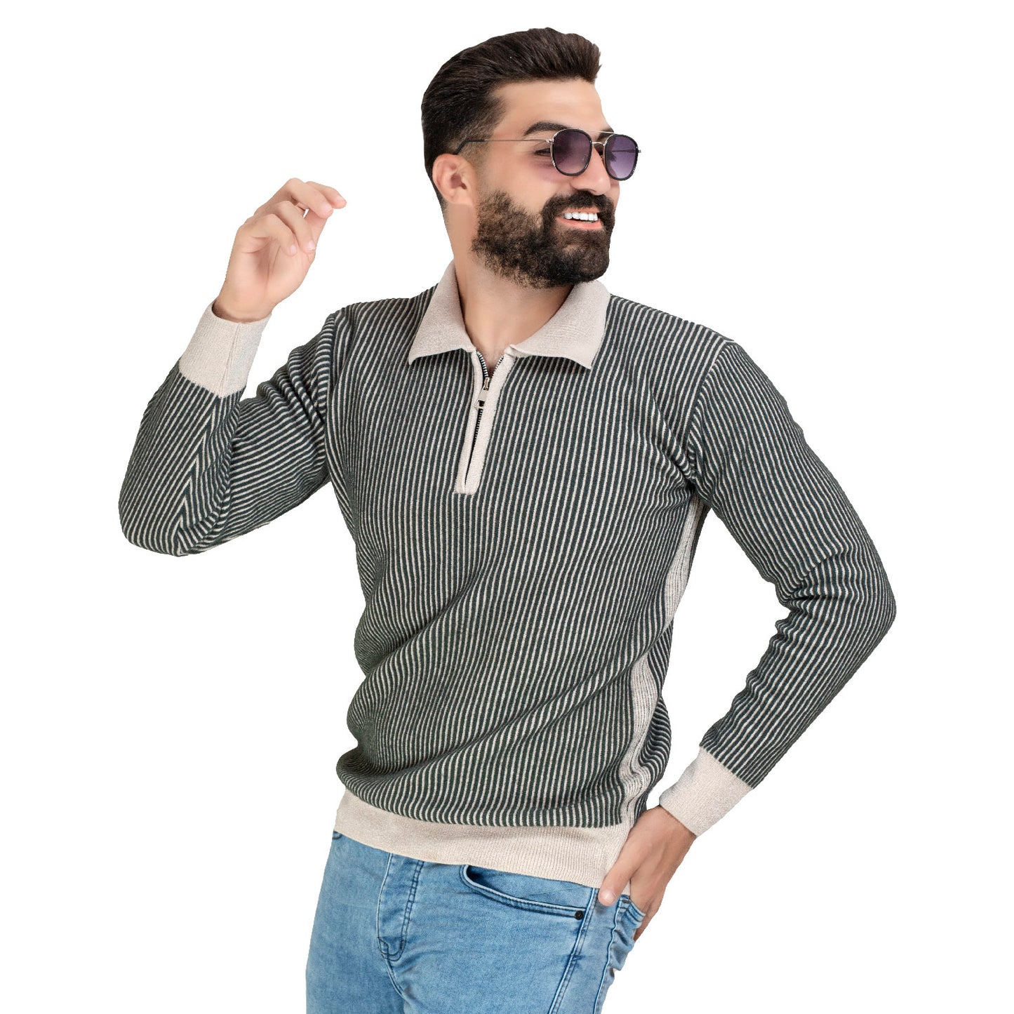 25WM-59-4-389-بلوفر قطيفه بولو