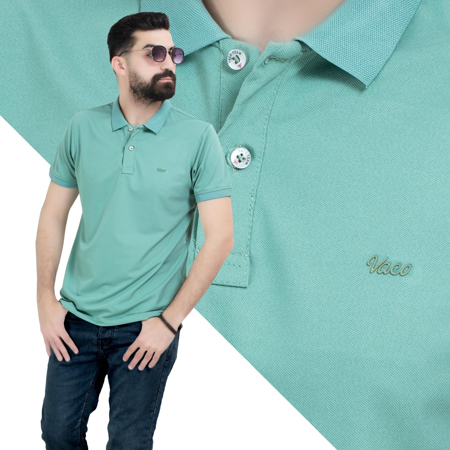تيشرت بولو -  [] - 26SM-14-5-2100-تيشيرت بولو قطن ساده  - Pukkastyle تسوق ملابس رجالي اونلاين - Online shopping Men's Clothes