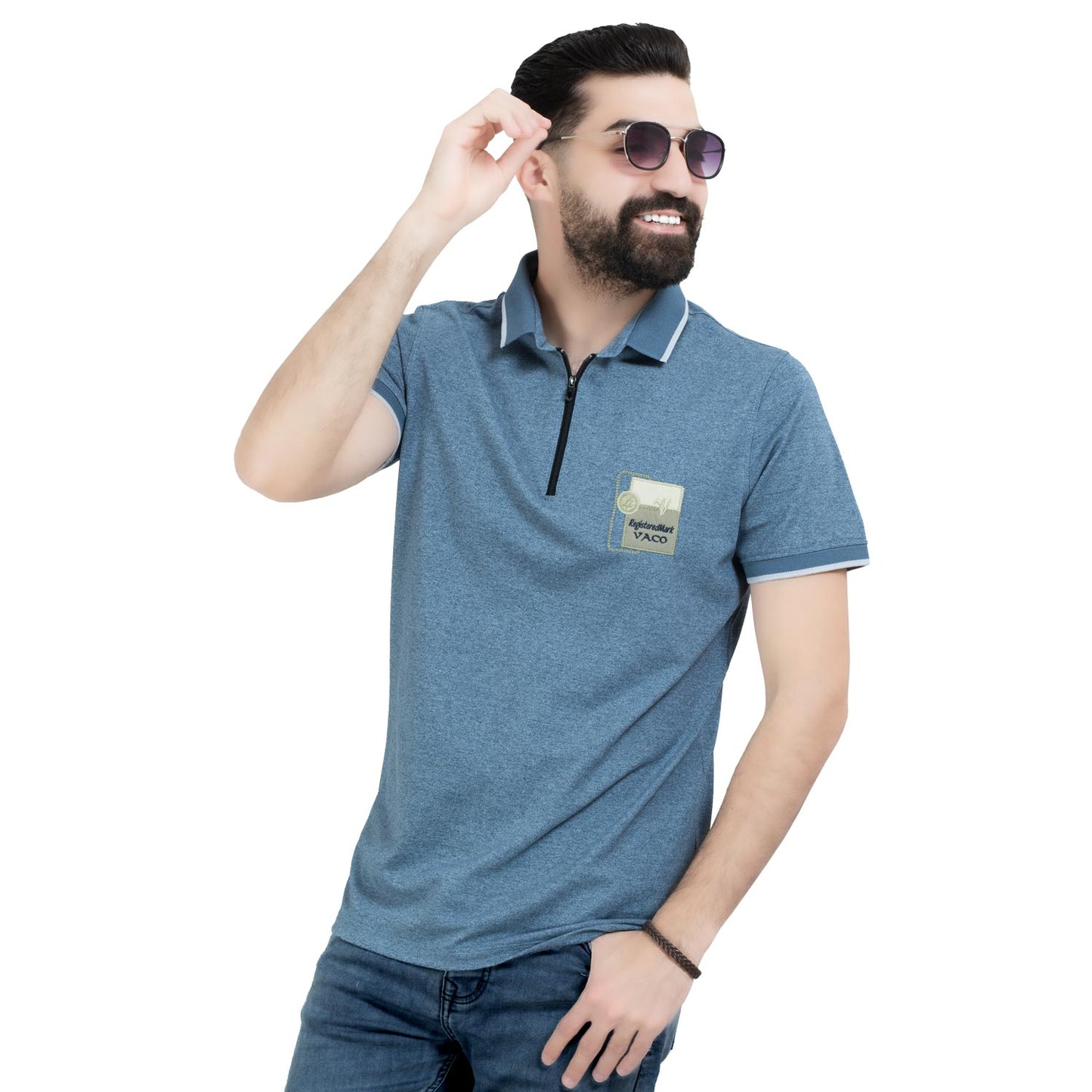 تيشرت بولو -  [] - 26SM-14-5-2101-تيشيرت بولو قطن ساده  - Pukkastyle تسوق ملابس رجالي اونلاين - Online shopping Men's Clothes