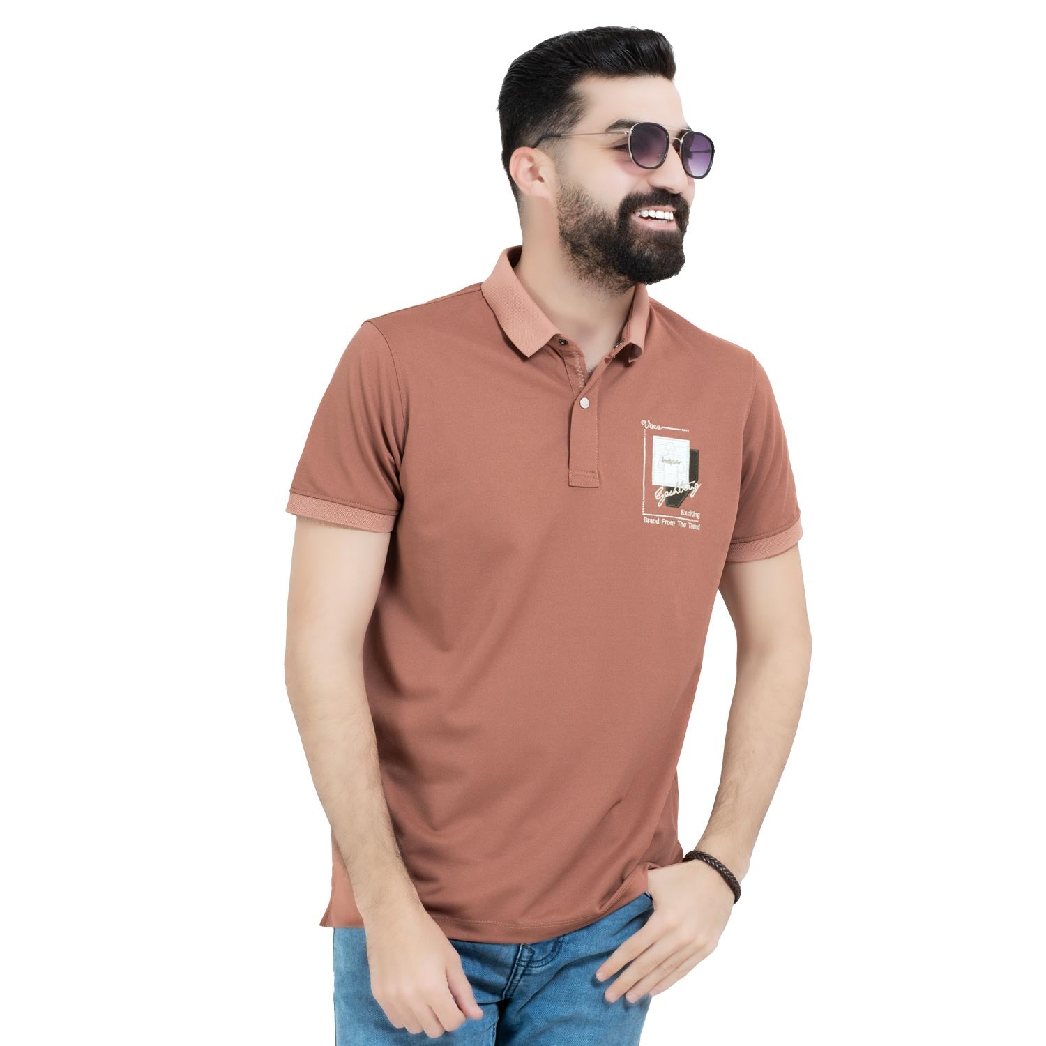 تيشرت بولو -  [] - 26SM-14-5-2095-تيشيرت بولو قطن ساده  - Pukkastyle تسوق ملابس رجالي اونلاين - Online shopping Men's Clothes