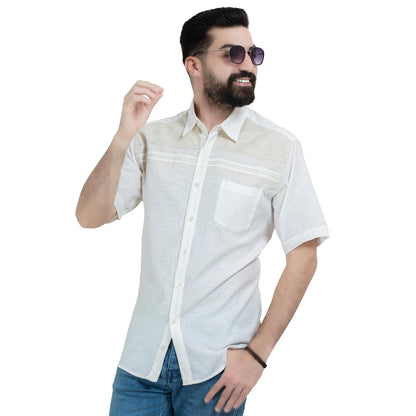 قميص نص كم -  ["Half-Sleeve","Half-Sleeve-Shirt","linen","Men's-Shirt","\u0642\u0637\u0646","\u0642\u0645\u064a\u0635 \u0646\u0635 \u0643\u0645","\u0642\u0645\u064a\u0635-\u0631\u062c\u0627\u0644\u064a","\u0643\u062a\u0627\u0646"] - 26SM-62-10-5-قميص نص كم كتان  - Pukkastyle تسوق ملابس رجالي اونلاين - Online shopping Men's Clothes