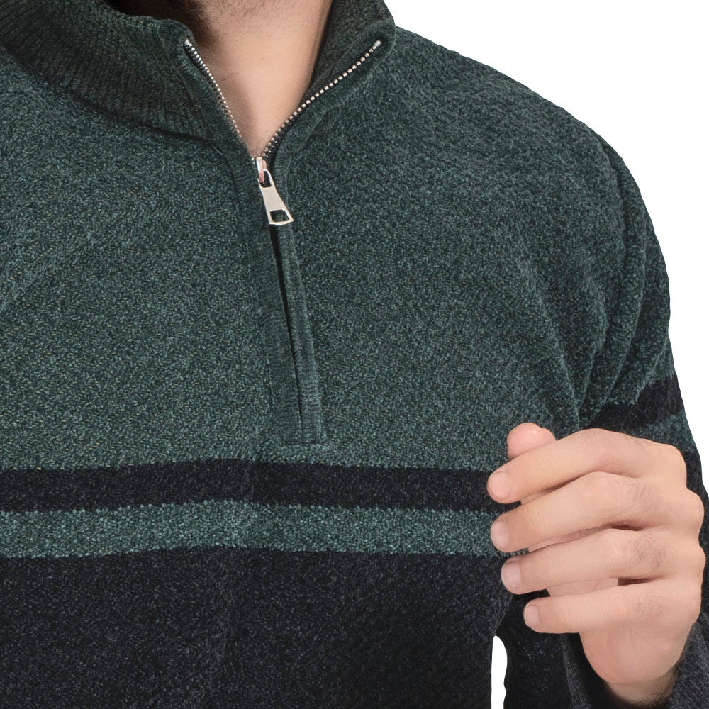 25WM-7-4-349-بلوفر قطيفه هاف كول سوسته