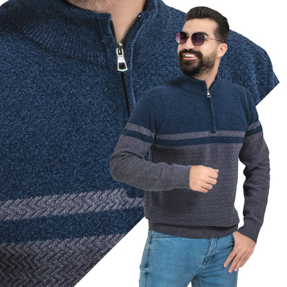 25WM-7-4-349-بلوفر قطيفه هاف كول سوسته