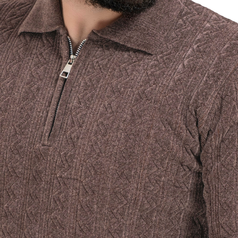 25WM-59-4-415-بلوفر قطيفه بولو