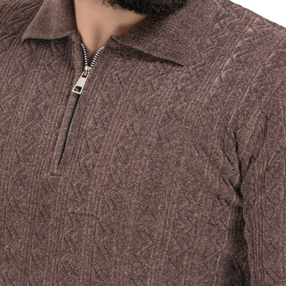 25WM-59-4-415-بلوفر قطيفه بولو