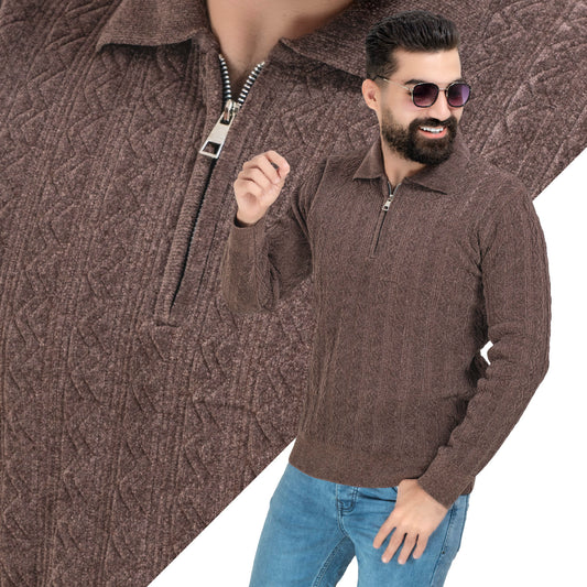 25WM-59-4-415-بلوفر قطيفه بولو