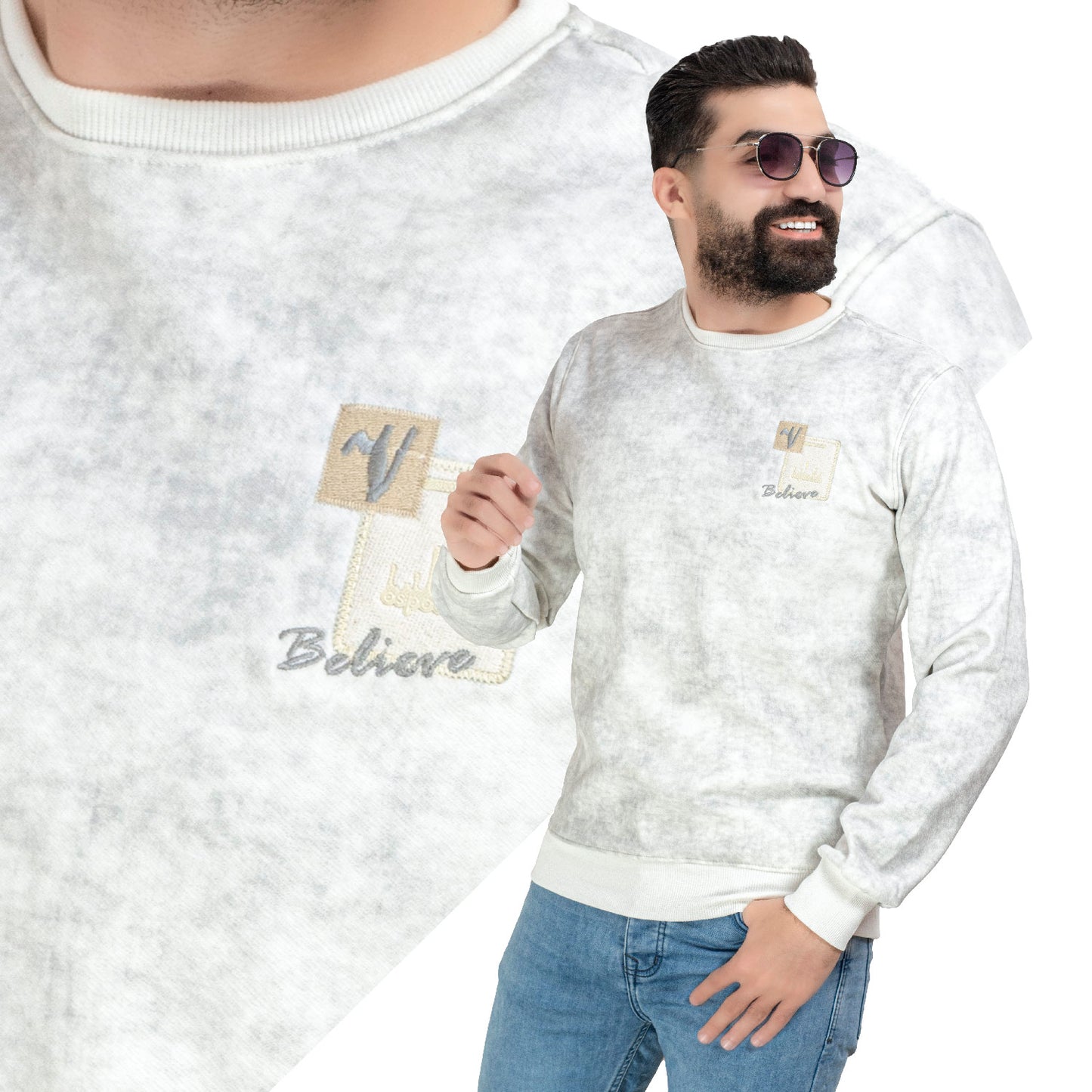 25WM-14-2-2048-سويت شيرت ميلتون قطن روند