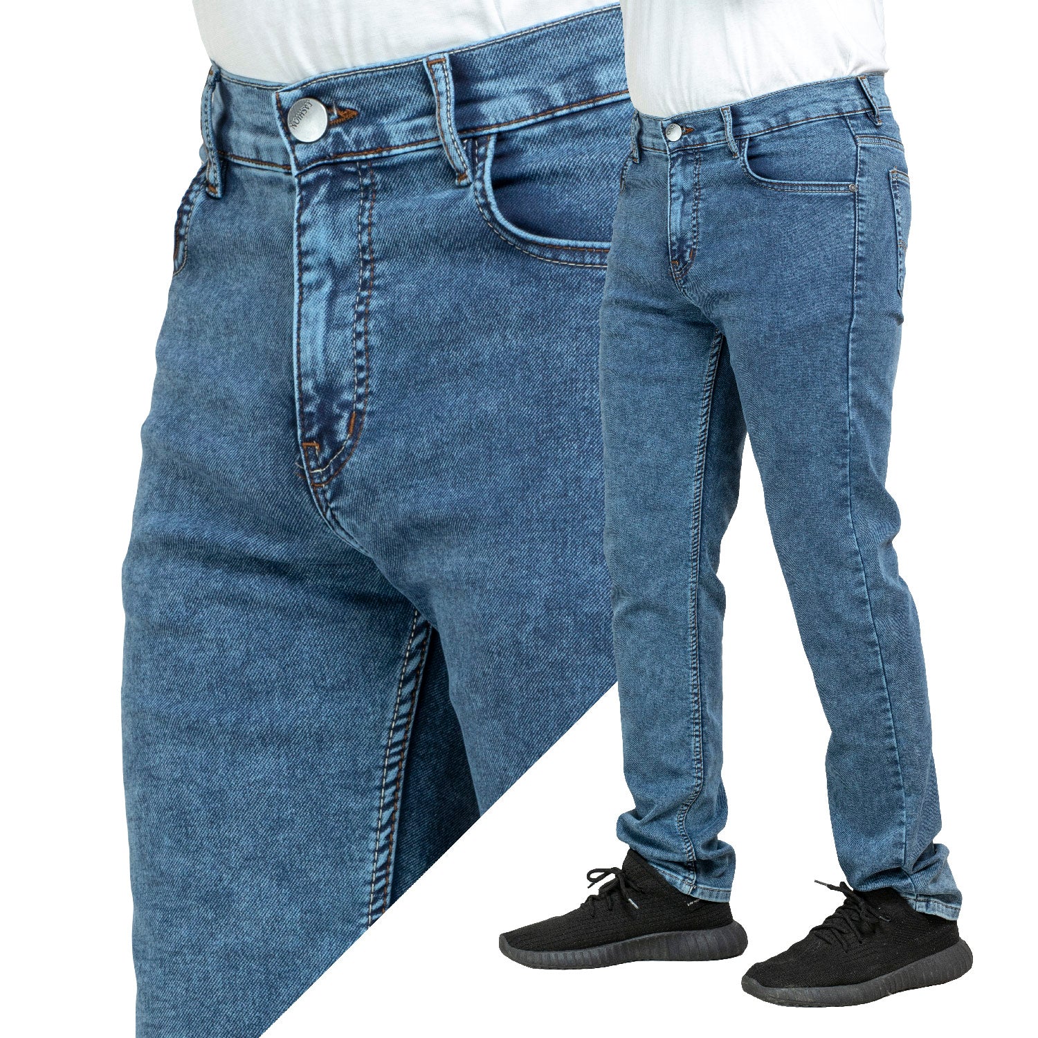 بنطلون -  ["Jeans-Pant","No size chart 29-01-2026","\u0628\u0646\u0637\u0644\u0648\u0646","\u0628\u0646\u0637\u0644\u0648\u0646 \u062c\u064a\u0646\u0632"] - 25GM-44-1-2620-بنطلون جينز فينيسا ريجولار  - Pukkastyle تسوق ملابس رجالي اونلاين - Online shopping Men's Clothes