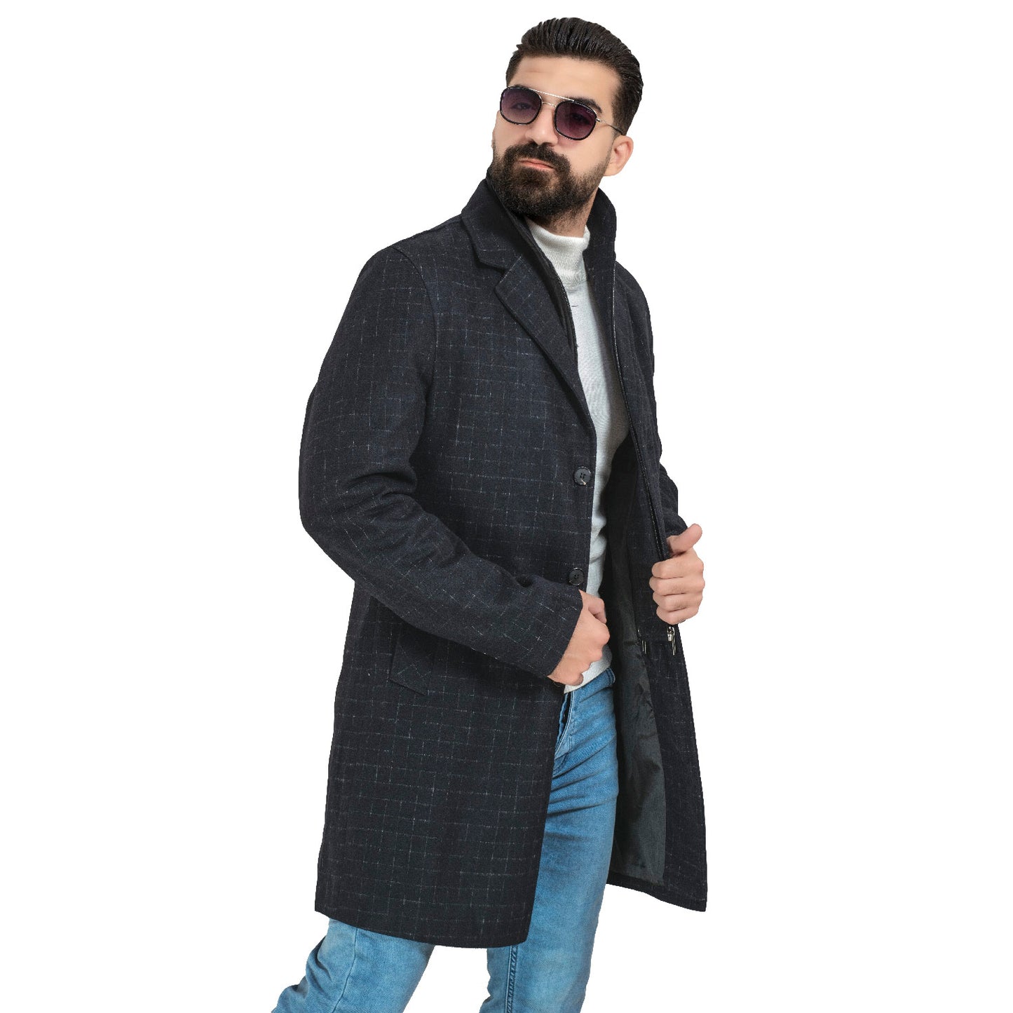 25WM-44-3-425-هاف بالطو جوخ