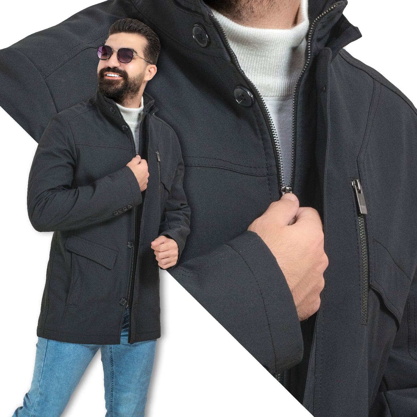 25WM-44-3-415-جاكت جبردين طويل