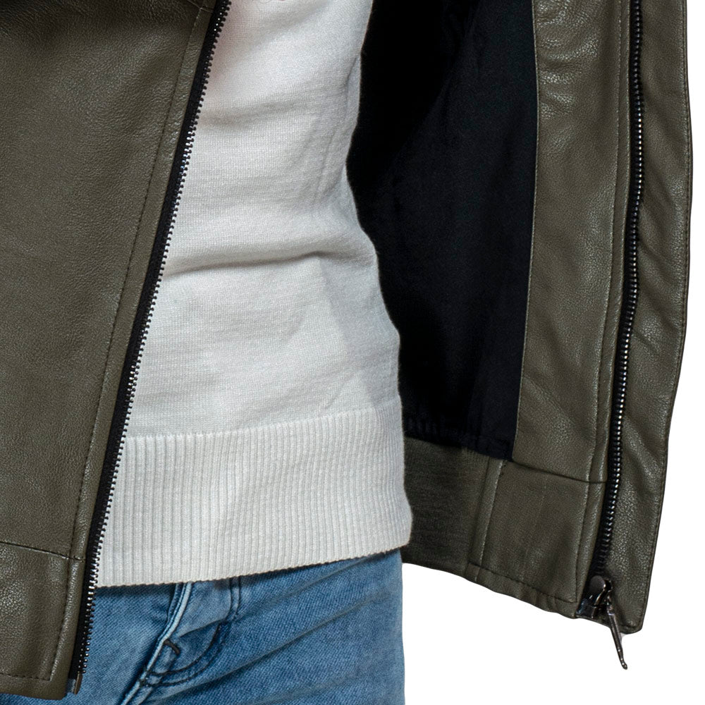 25WM-7-3-5270-جاكت جلد طبيعي مبطن فرو