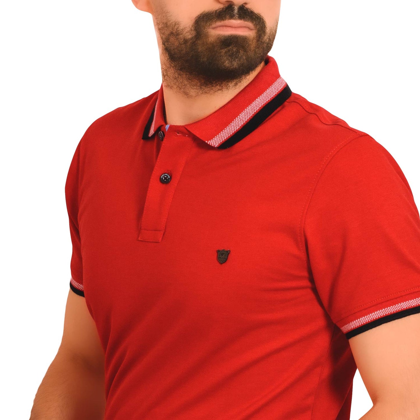 Men's clothing 23SM-26-5-706-5-تيشرت بولو قطن Polo-T-Shirt, تيشرت بولو  Pukkastyle ملابس رجالي