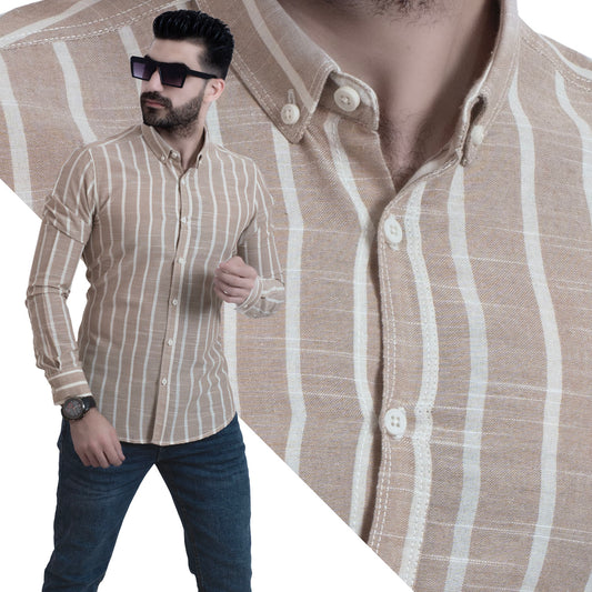 قميص كم طويل -  ["last","linen","Long-Sleeve-Shirt","Striped Shirt","\u0642\u0645\u064a\u0635 \u0643\u0645 \u0637\u0648\u064a\u0644","\u0642\u0645\u064a\u0635 \u0645\u0642\u0644\u0645","\u0643\u062a\u0627\u0646","\u0645\u0642\u0644\u0645"] - 23GM-19-7-208339-قميص مقلم كتان باكمام طويله  - Pukkastyle تسوق ملابس رجالي اونلاين - Online shopping Men's Clothes