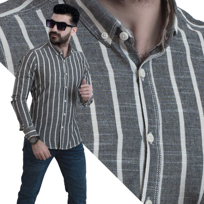 قميص كم طويل -  ["last","linen","Long-Sleeve-Shirt","Striped Shirt","\u0642\u0645\u064a\u0635 \u0643\u0645 \u0637\u0648\u064a\u0644","\u0642\u0645\u064a\u0635 \u0645\u0642\u0644\u0645","\u0643\u062a\u0627\u0646","\u0645\u0642\u0644\u0645"] - 23GM-19-7-208339-قميص مقلم كتان باكمام طويله  - Pukkastyle تسوق ملابس رجالي اونلاين - Online shopping Men's Clothes