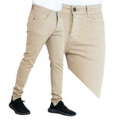 Men's clothing 24GM-9-1-17496-20-بنطلون جينز – بيج Jeans-Pant, بنطلون, بنطلون جبردين  Pukkastyle ملابس رجالي