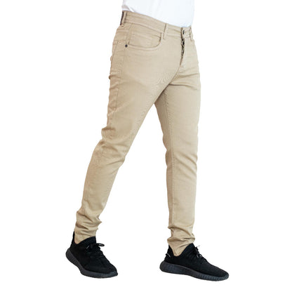 Men's clothing 24GM-9-1-17496-20-بنطلون جينز – بيج Jeans-Pant, بنطلون, بنطلون جبردين  Pukkastyle ملابس رجالي