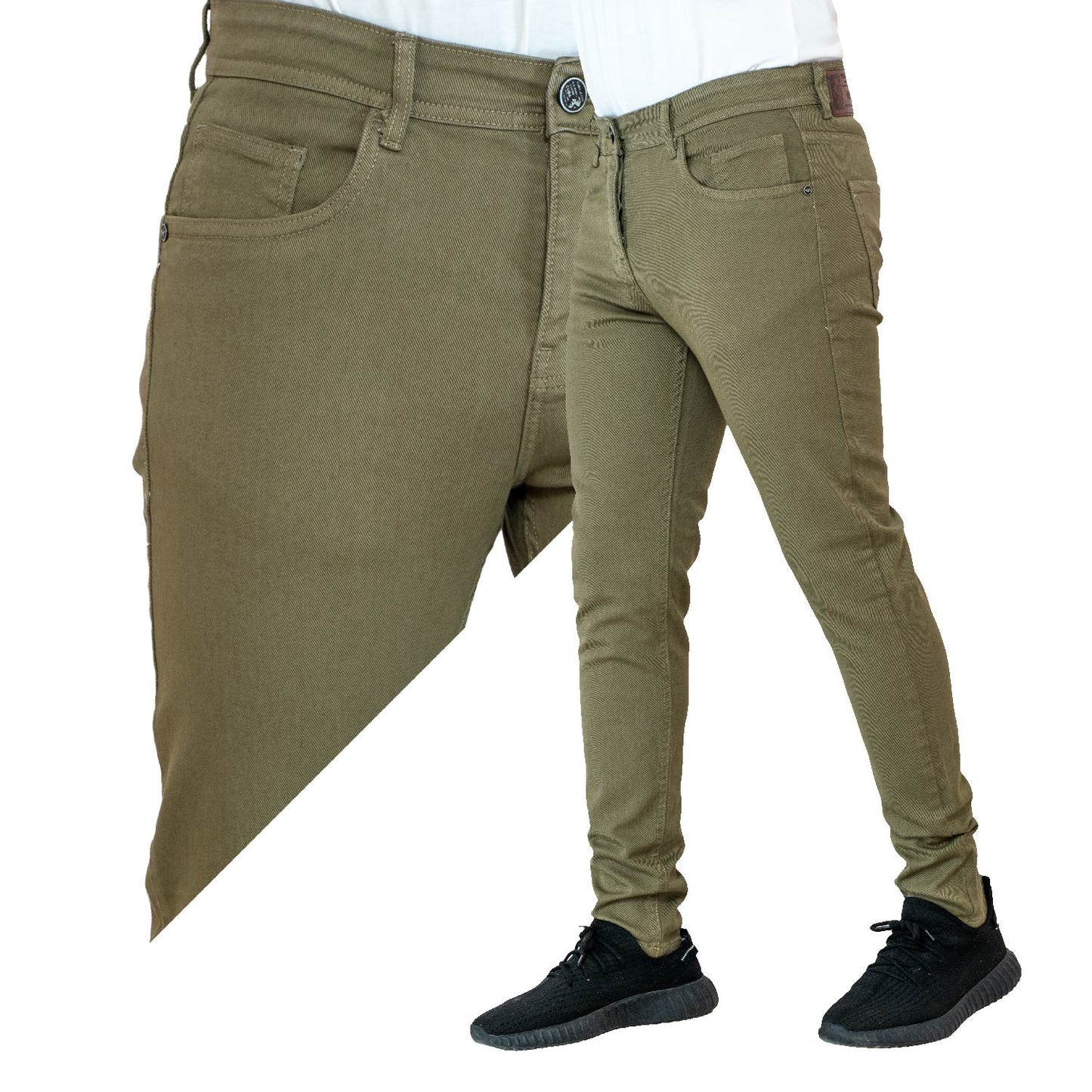 Men's clothing 24GM-9-1-17496-14-بنطلون جينز – زيتي Jeans-Pant, بنطلون, بنطلون جبردين  Pukkastyle ملابس رجالي