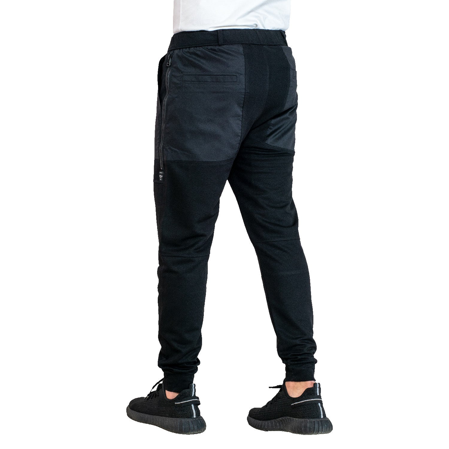 Men's clothing 24GM-36-8-241201-1-سويت بانتس - شروال - أسود Gabardine, last, sweatpants, جبردين, سويت بانتس  Pukkastyle ملابس رجالي