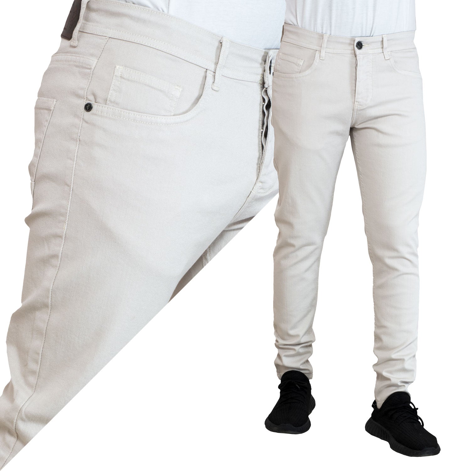 Men's clothing 24GM-9-1-17496-22-بنطلون جينز – أوف وايت Jeans-Pant, بنطلون, بنطلون جبردين  Pukkastyle ملابس رجالي