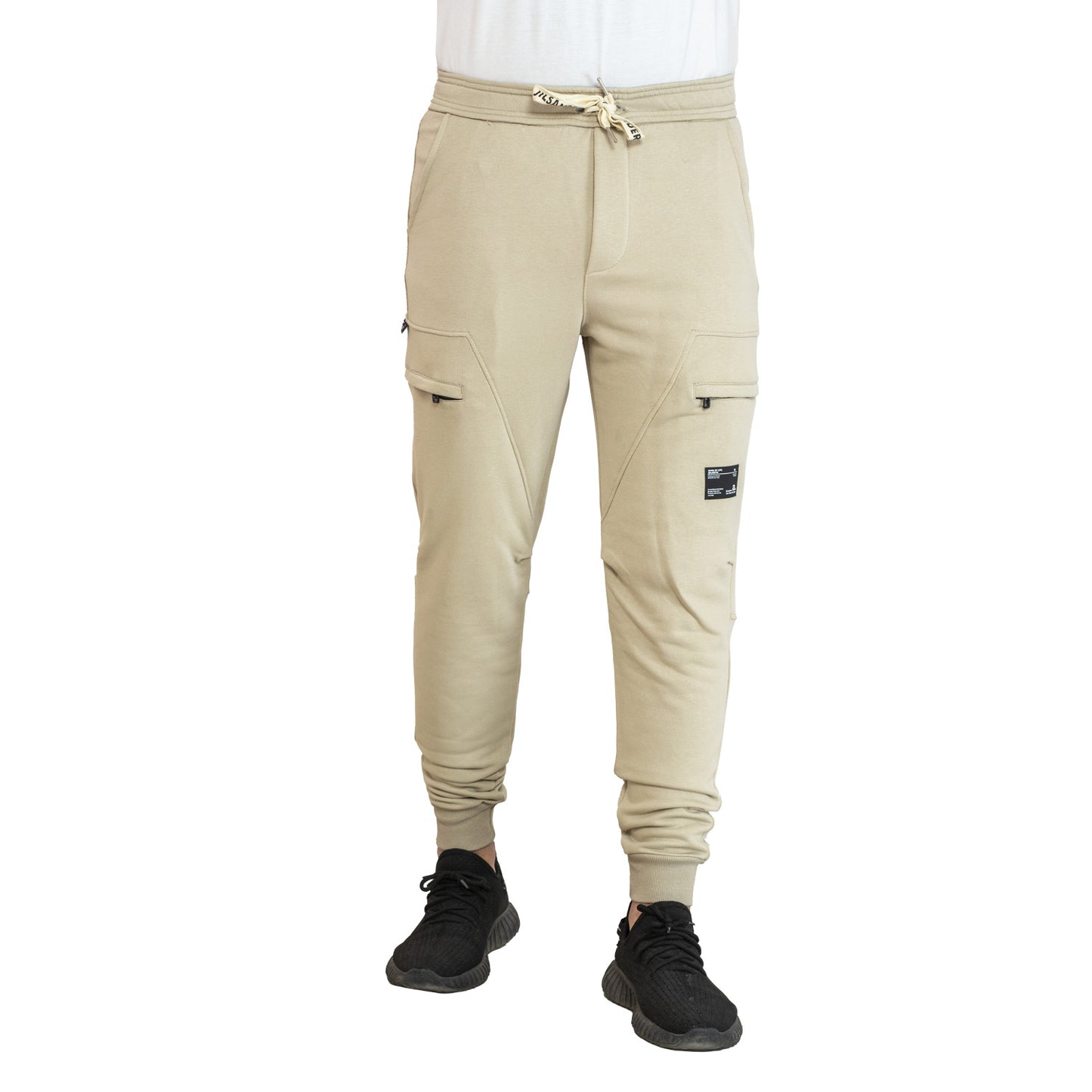 Men's clothing 24GM-36-8-3030-20-سويت بانتس ميلتون قطن - بيج Gabardine, sweatpants, جبردين, سويت بانتس  Pukkastyle ملابس رجالي