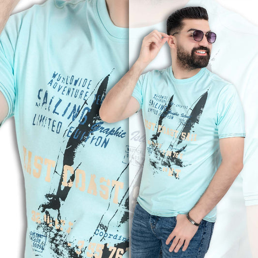 تيشرت روند -  ["Cotton T-shirt","last","Last chance","Tee","Tshirt","\u062a\u064a\u0634\u0631\u062a \u0631\u0648\u0646\u062f","\u062a\u064a\u0634\u0631\u062a \u0642\u0637\u0646"] - تيشرت روند قطن مطبوع  - Pukkastyle تسوق ملابس رجالي اونلاين - Online shopping Men's Clothes