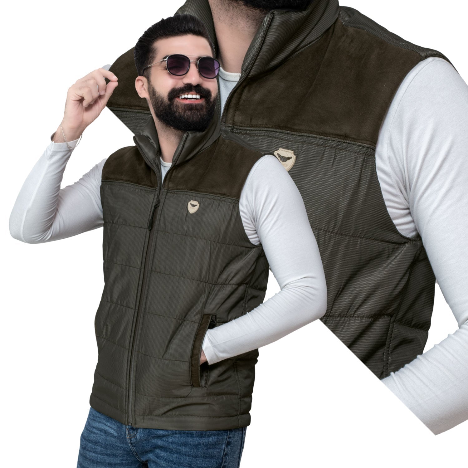 جاكيت -  ["Vest","waterproof","\u0641\u064a\u0633\u062a","\u0648\u062a\u0631 \u0628\u0631\u0648\u0641"] - 24WM-44-3-424-فيست وتر بروف  - Pukkastyle تسوق ملابس رجالي اونلاين - Online shopping Men's Clothes