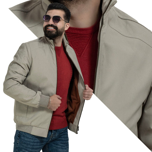 جاكيت -  ["Jacket","pump jacket","waterproof","\u062c\u0627\u0643\u062a","\u062c\u0627\u0643\u064a\u062a","\u0648\u062a\u0631 \u0628\u0631\u0648\u0641"] - 24WM-44-3-445-جاكت وتر بروف خام مستورد مبطن قطيفه  - Pukkastyle تسوق ملابس رجالي اونلاين - Online shopping Men's Clothes