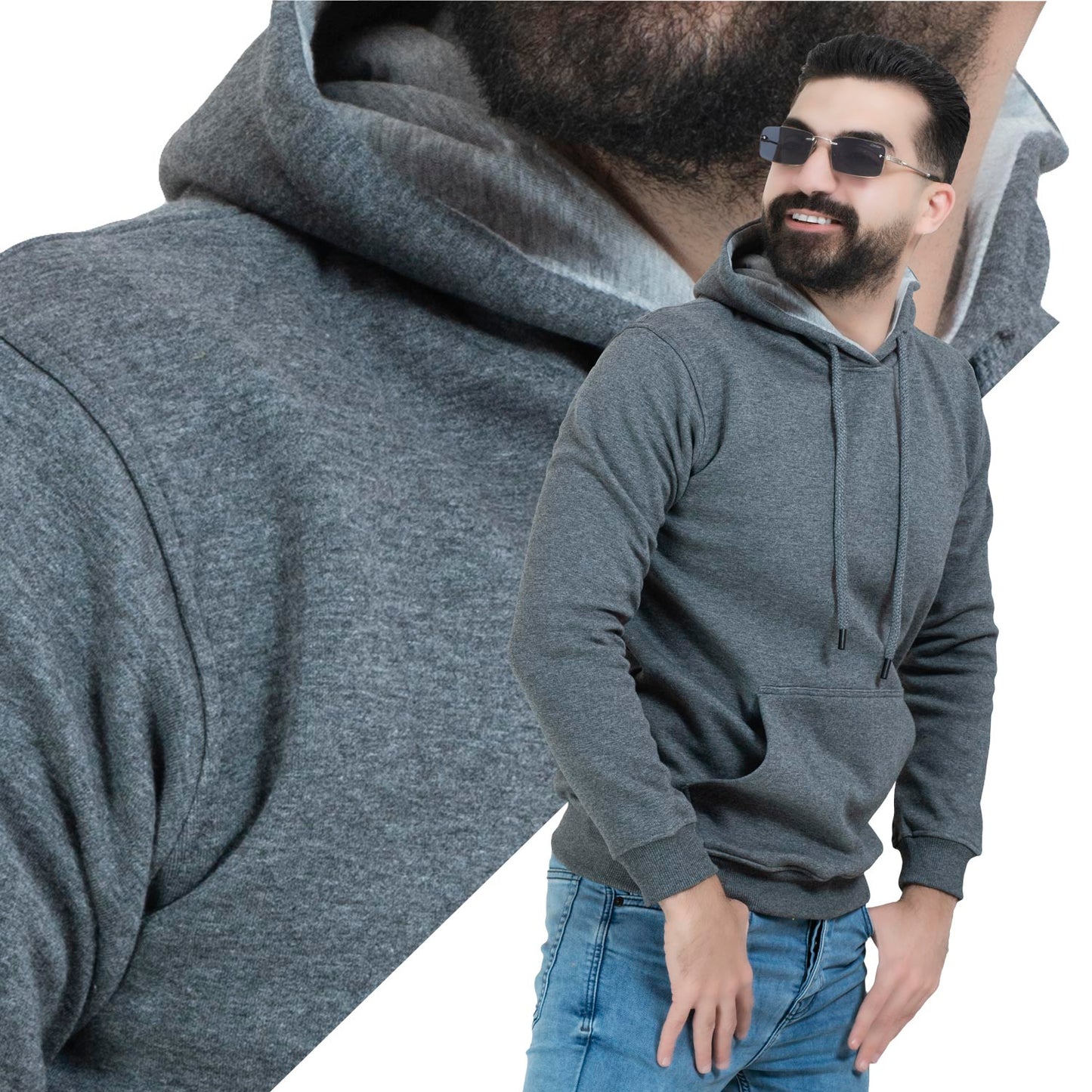 سويت شيرت -  ["SweatShirt","\u0633\u0648\u064a\u062a \u0634\u064a\u0631\u062a"] - 21WM-1-2-3-سويت شيرت بكابشوه ميلتون قطن  - Pukkastyle تسوق ملابس رجالي اونلاين - Online shopping Men's Clothes