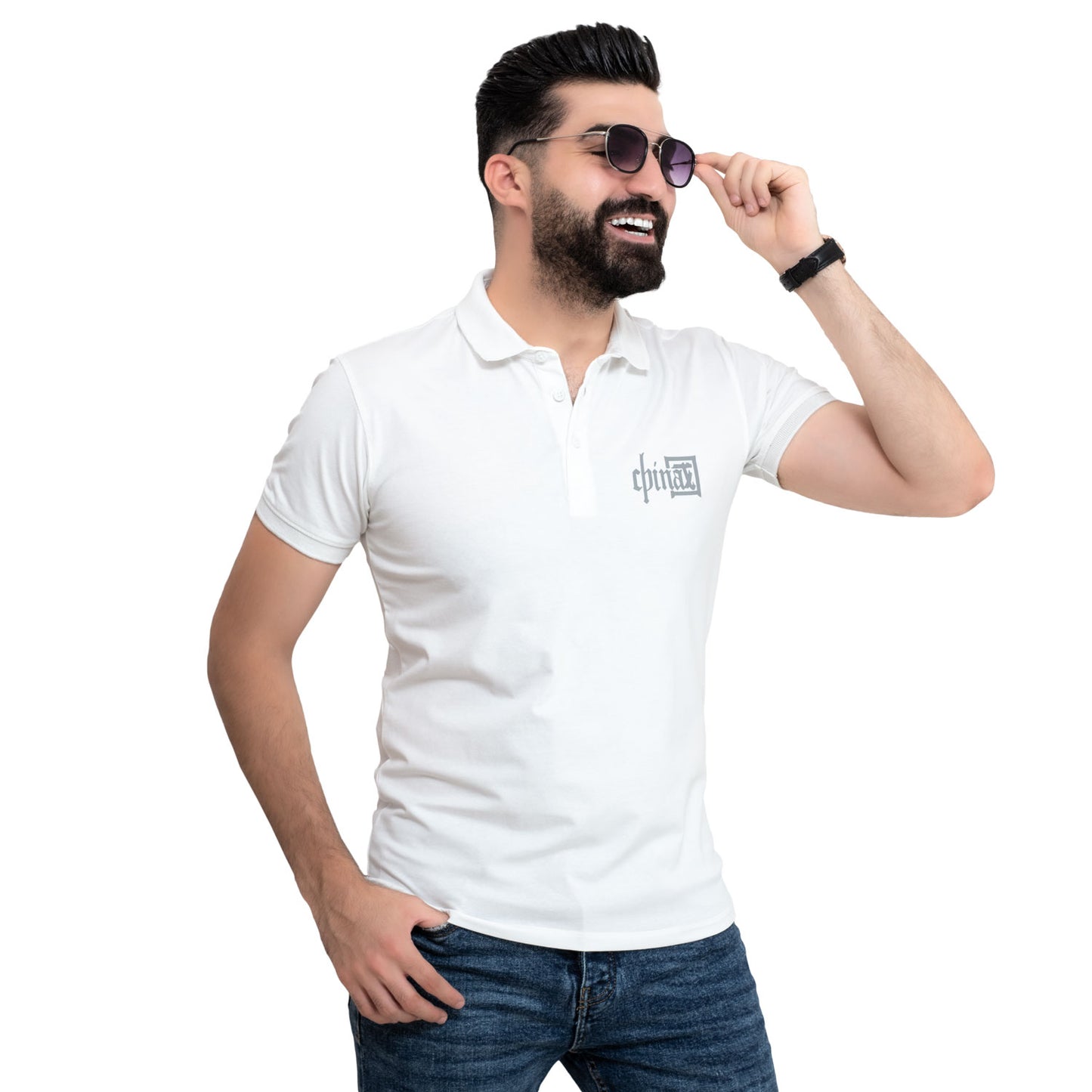 Men's clothing 24SM-19-5-727-17-تيشيرت بولو – قطن سنجل ليكرا مستورد Polo-T-Shirt, تيشرت بولو  Pukkastyle ملابس رجالي