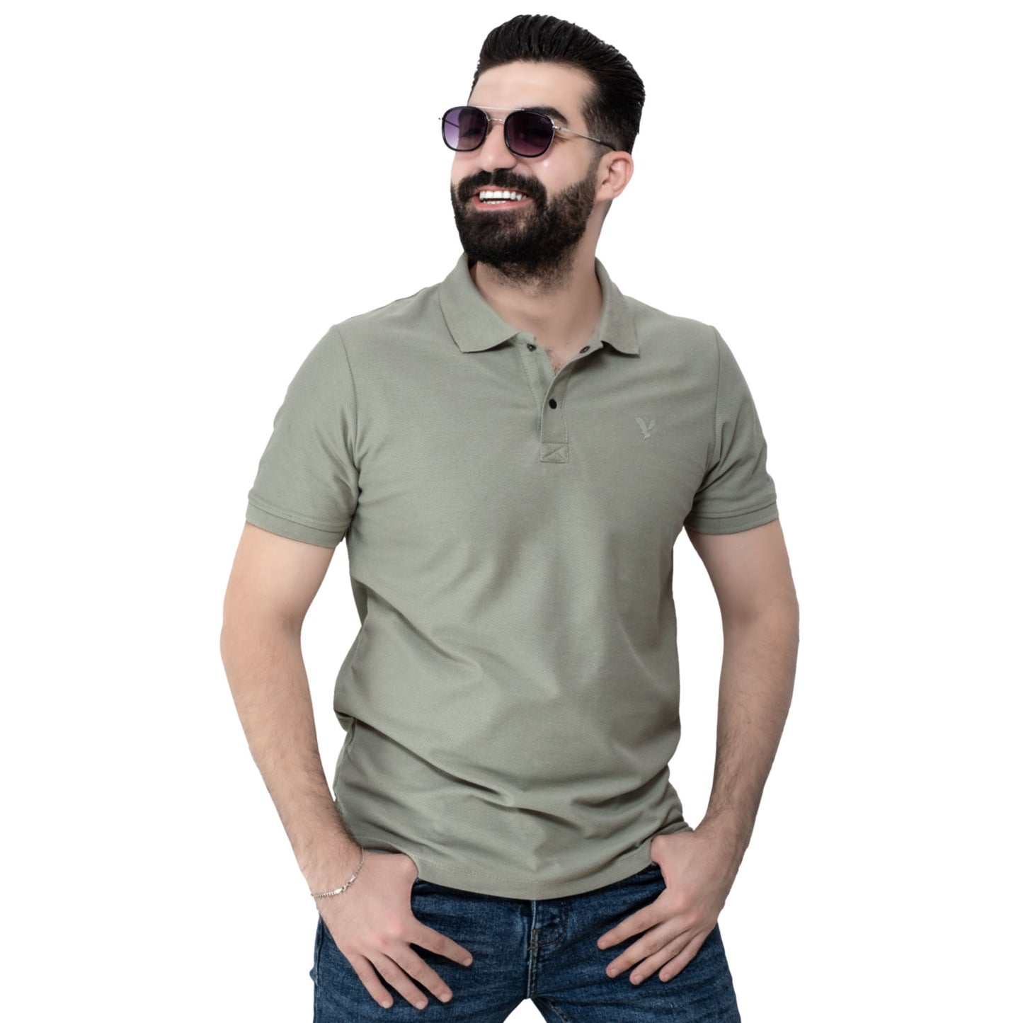 Men's clothing 24SM-18-5-3009-9-تيشرت بولو قطن Polo-T-Shirt, تيشرت بولو  Pukkastyle ملابس رجالي