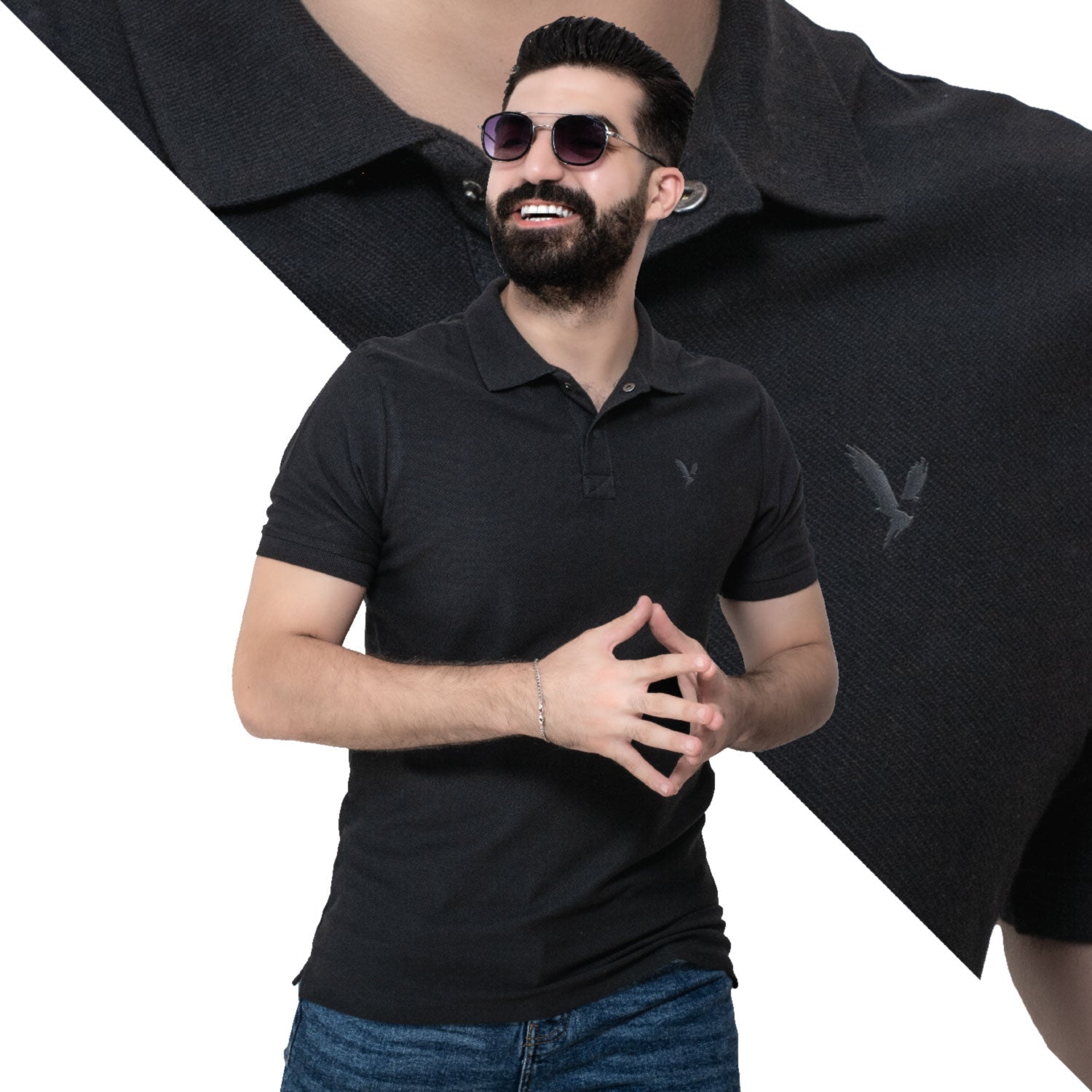 تيشرت بولو -  ["Basic-Shirt","last","Polo-T-Shirt","\u0628\u064a\u0632\u0643","\u062a\u064a\u0634\u0631\u062a \u0628\u0648\u0644\u0648"] - 24sm-18-5-3009-تيشرت بولو قطن  - Pukkastyle تسوق ملابس رجالي اونلاين - Online shopping Men's Clothes