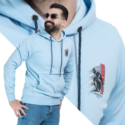 21wm-1-2-7-سويت شيرت مطبوع بكابشوه ميلتون قطن