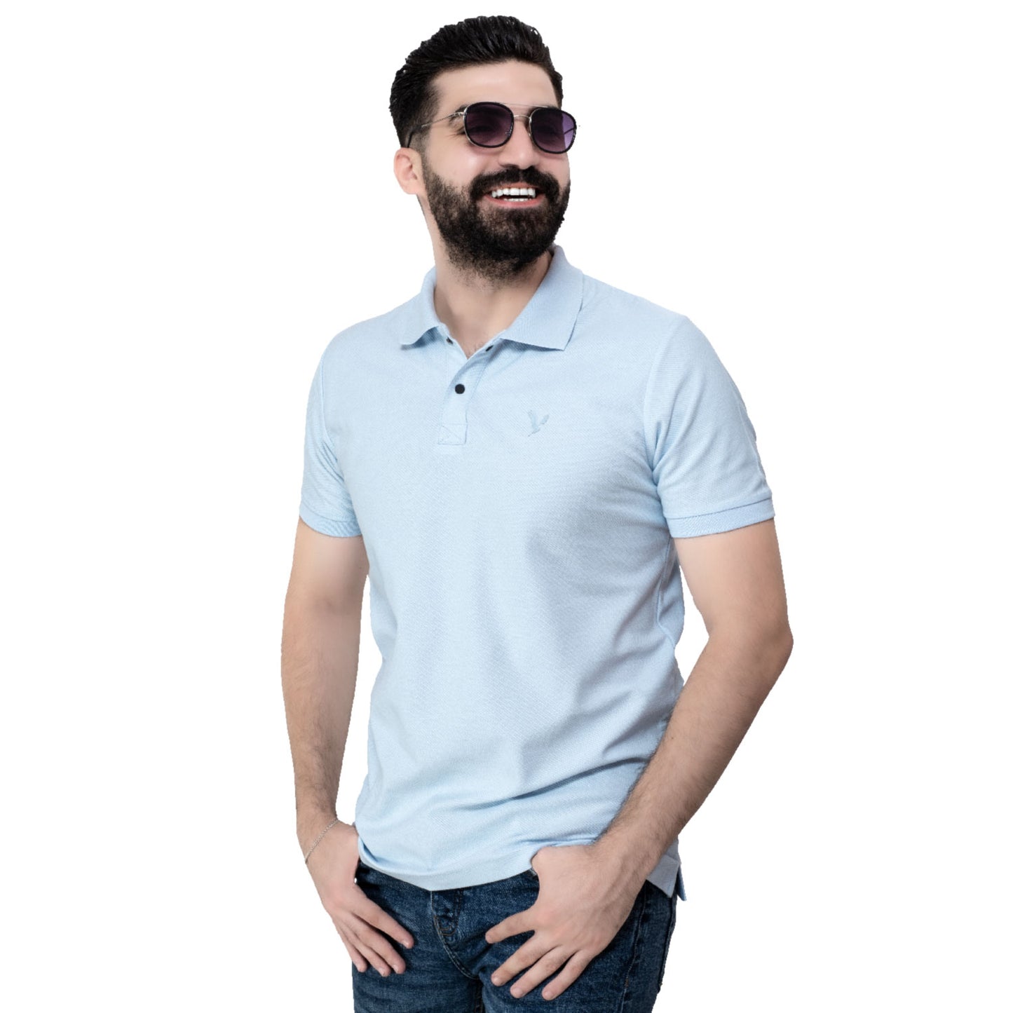 Men's clothing 24SM-18-5-3009-27-تيشرت بولو قطن Polo-T-Shirt, تيشرت بولو  Pukkastyle ملابس رجالي