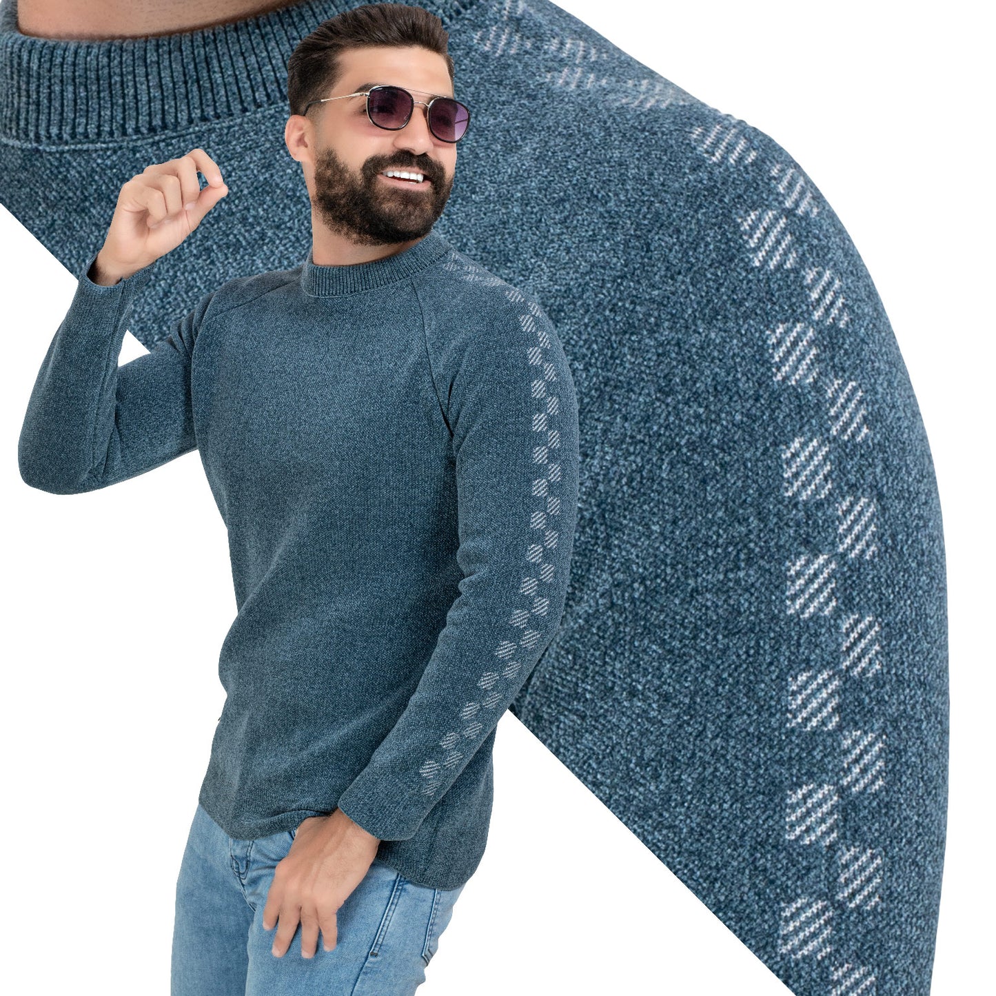 25WM-59-4-321-بلوفر قطيفه روند