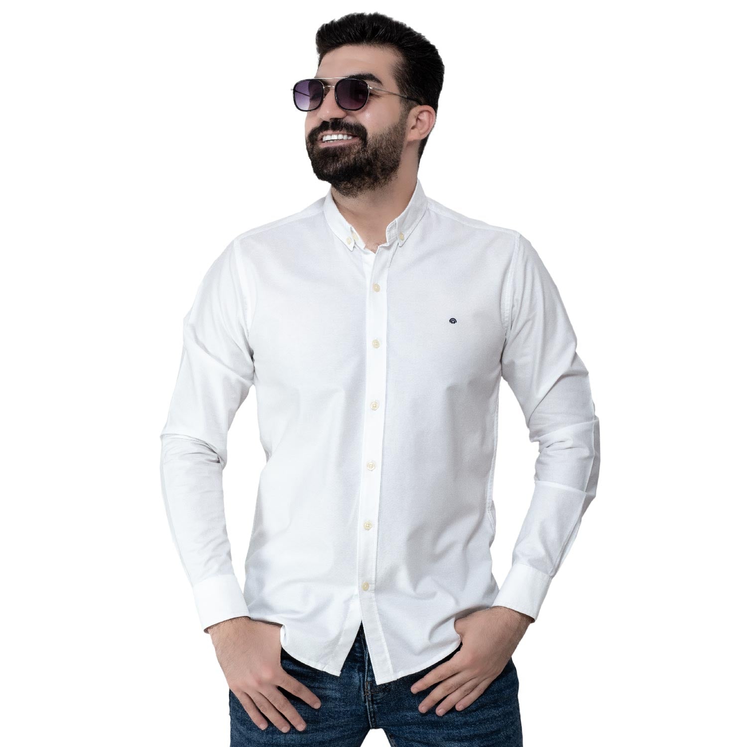 Men's clothing 24GM-39-7-2314-17-قميص باكمام طويله – قطن أكسفورد – ساده linen, Long-Sleeve-Shirt, Plain Shirt, ساده, قميص ساده, قميص كم طويل, كتان  Pukkastyle ملابس رجالي