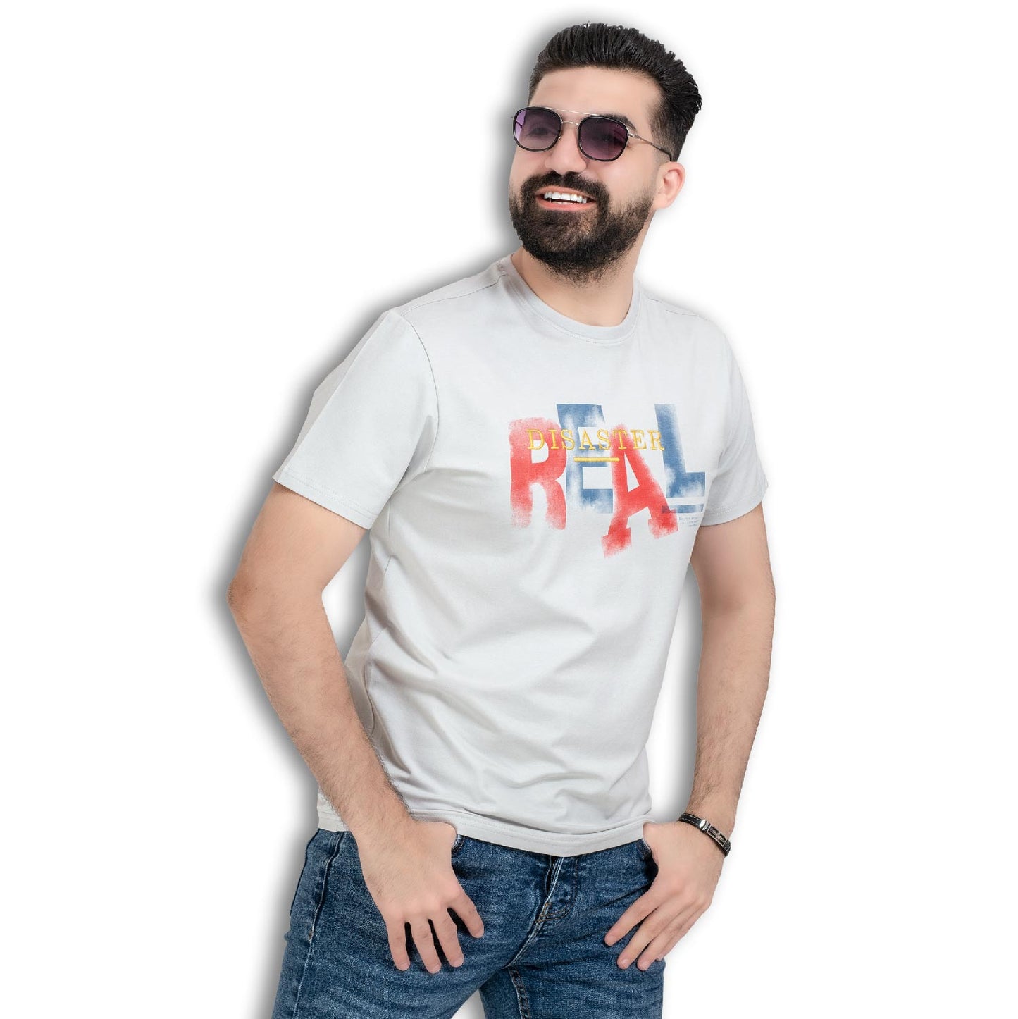 تيشرت روند قطن مطبوع