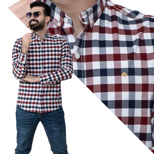 قميص كم طويل -  ["linen","Long-Sleeve-Shirt","Plain Shirt","\u0633\u0627\u062f\u0647","\u0642\u0645\u064a\u0635 \u0633\u0627\u062f\u0647","\u0642\u0645\u064a\u0635 \u0643\u0645 \u0637\u0648\u064a\u0644","\u0643\u062a\u0627\u0646"] - 24GM-39-7-2330-قميص كاروه باكمام طويله - خام قطن  - Pukkastyle تسوق ملابس رجالي اونلاين - Online shopping Men's Clothes