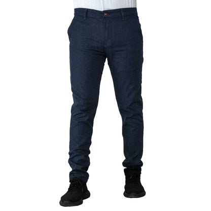 Men's clothing 24GM-7-1-2409-4-بنطلون قماش خام تركي – لون كحلي Jeans-Pant, بنطلون, بنطلون جينز  Pukkastyle ملابس رجالي