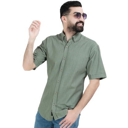 قميص نص كم -  ["Half-Sleeve","Half-Sleeve-Shirt","linen","Men's-Shirt","\u0642\u0637\u0646","\u0642\u0645\u064a\u0635 \u0646\u0635 \u0643\u0645","\u0642\u0645\u064a\u0635-\u0631\u062c\u0627\u0644\u064a","\u0643\u062a\u0627\u0646"] - 25SM-40-10-R2509-قميص كتان ساده نص كم  - Pukkastyle تسوق ملابس رجالي اونلاين - Online shopping Men's Clothes