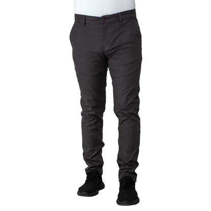 Men's clothing 24GM-7-1-2409-3-بنطلون قماش خام تركي – لون رصاصي غامق Jeans-Pant, بنطلون, بنطلون جينز  Pukkastyle ملابس رجالي