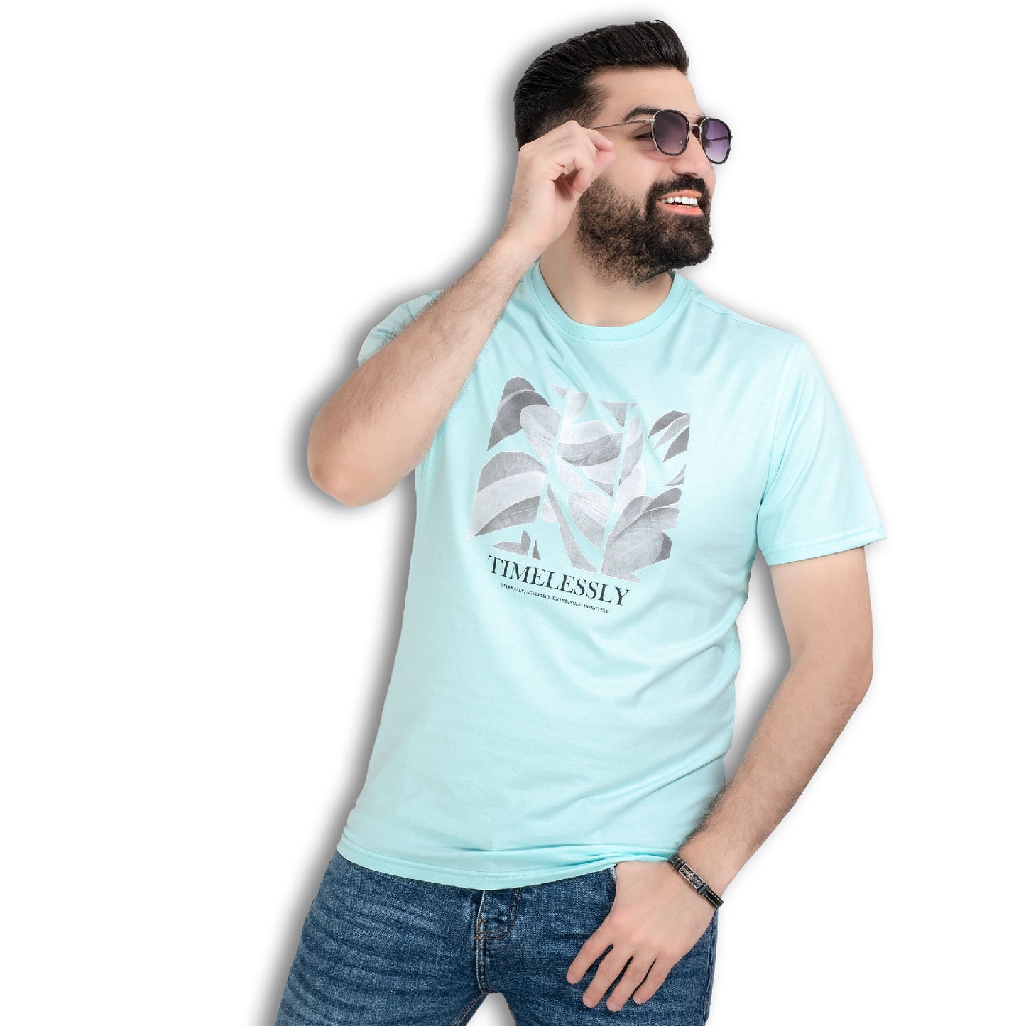 تيشرت روند قطن مطبوع