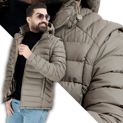 25WM-3-3-2009-جاكيت وتر بروف مستورد مبطن قطيفه اكمام قابله للفك