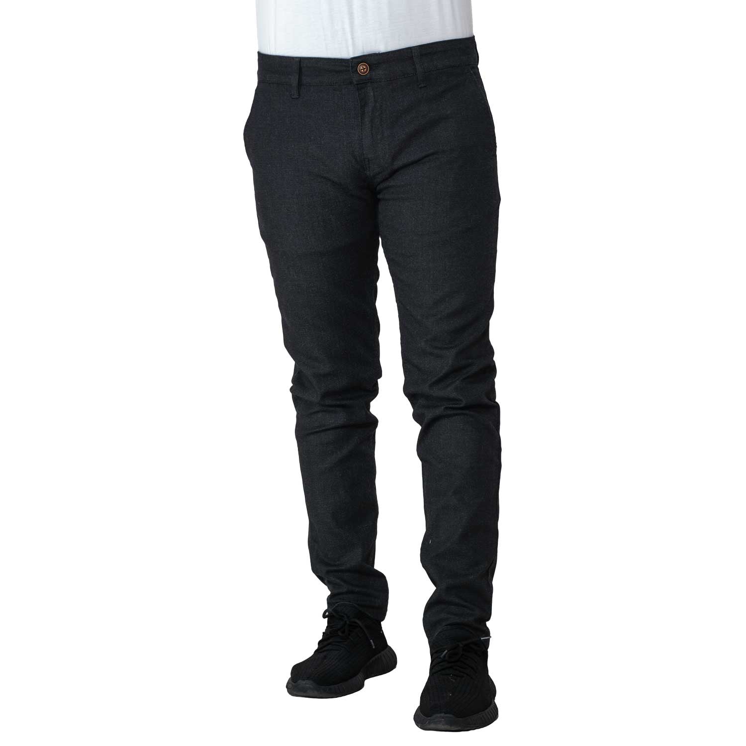 Men's clothing 24GM-7-1-2409-1-بنطلون قماش خام تركي – لون اسود Jeans-Pant, بنطلون, بنطلون جينز  Pukkastyle ملابس رجالي