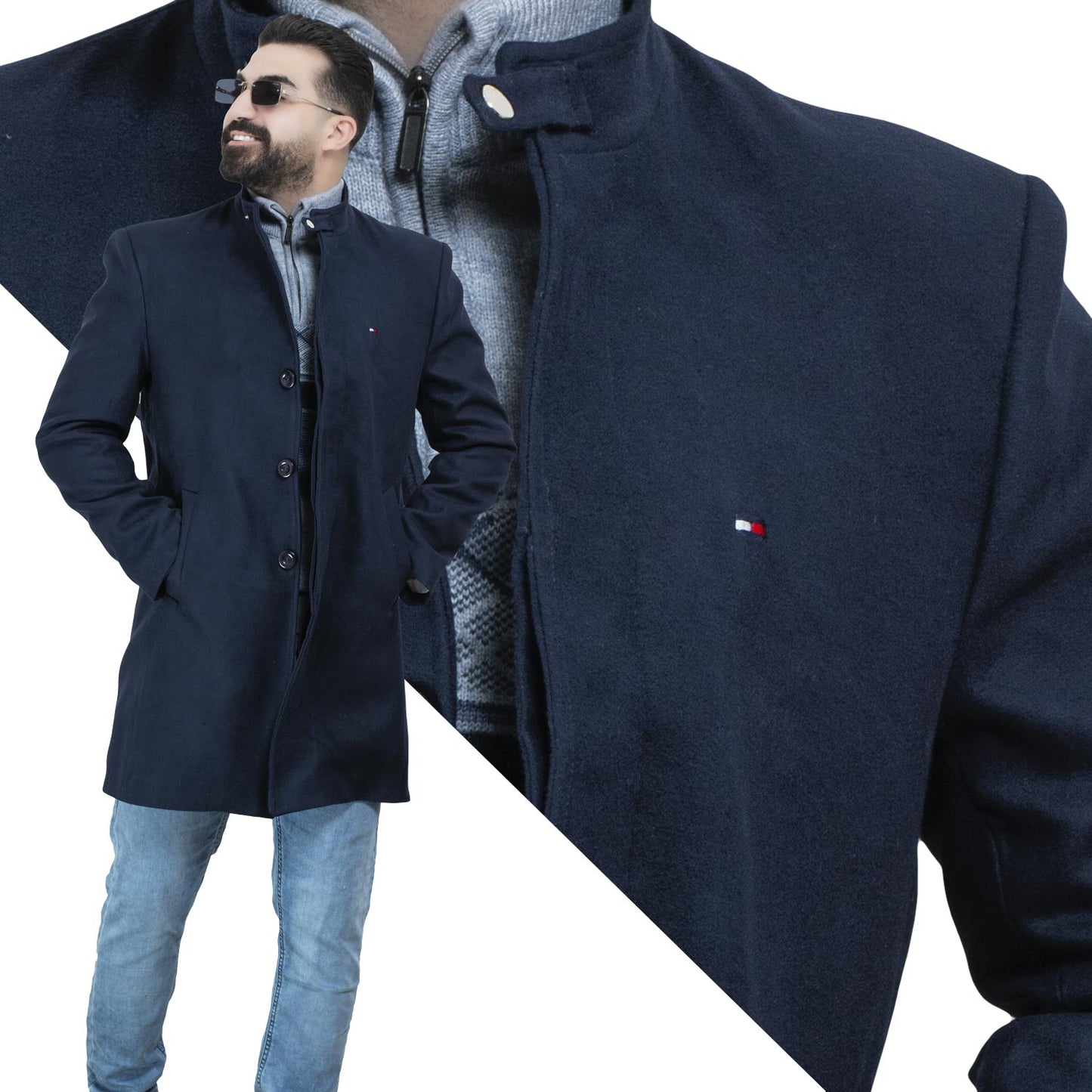 26WM-64-3-2601-هاف بالطو جوخ