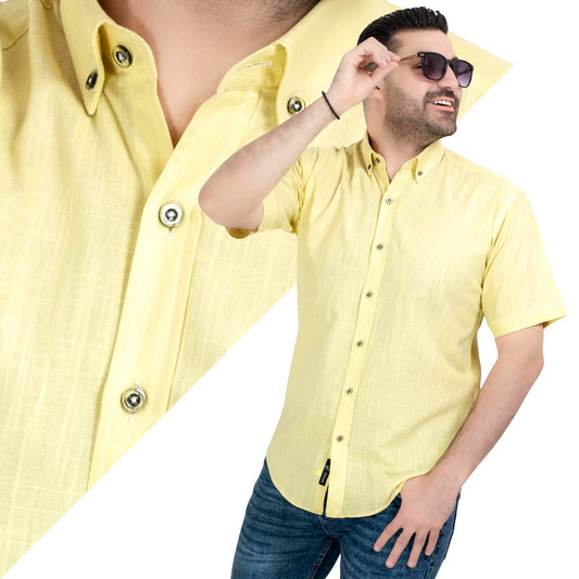 قميص نص كم -  ["Half-Sleeve","Half-Sleeve-Shirt","linen","Men's-Shirt","\u0642\u0645\u064a\u0635 \u0646\u0635 \u0643\u0645","\u0642\u0645\u064a\u0635-\u0631\u062c\u0627\u0644\u064a","\u0643\u062a\u0627\u0646"] - قميص كتان ساده نص كم  - Pukkastyle تسوق ملابس رجالي اونلاين - Online shopping Men's Clothes