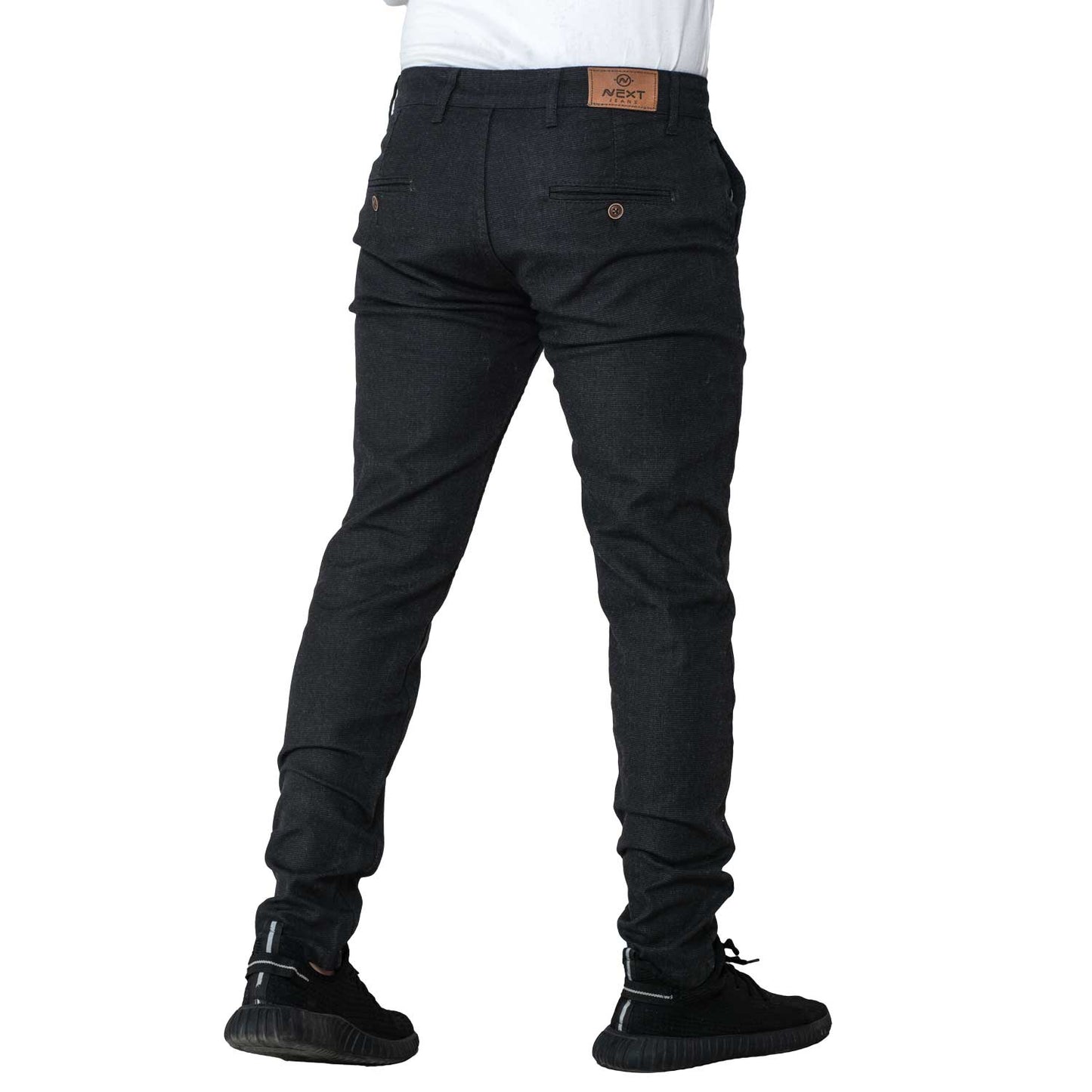 Men's clothing 24GM-7-1-2409-1-بنطلون قماش خام تركي – لون اسود Jeans-Pant, بنطلون, بنطلون جينز  Pukkastyle ملابس رجالي