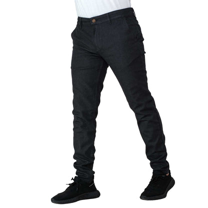 Men's clothing 24GM-7-1-2409-1-بنطلون قماش خام تركي – لون اسود Jeans-Pant, بنطلون, بنطلون جينز  Pukkastyle ملابس رجالي