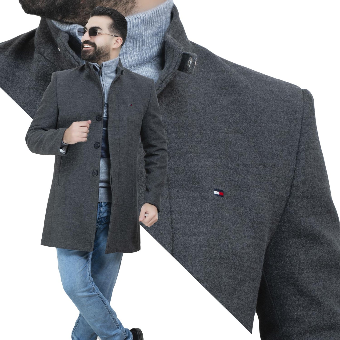 26WM-64-3-2601-هاف بالطو جوخ